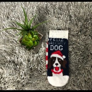 Feliz Naughty Dog 2-PACK MICRO VELOUR SLIPPER SOCK